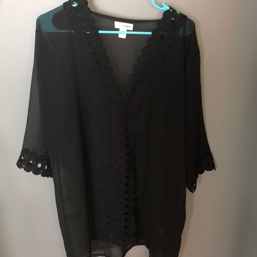 Sheer cover up